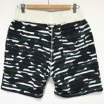 [M] A Bathing Ape Bape Stripe 1st Camo Sweat Shorts