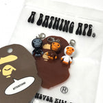 DS! A Bathing Ape Bape Baby Milo 3-Piece Keychain Set
