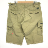 [L] WTaps Jungle Chopped Ripstop Cotton Shorts Beige