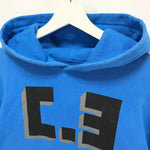 [M] Cav Empt C.E Logo Pullover Hoodie Blue