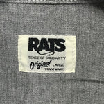 [L] Rats Western Chambray L/S Shirt Grey