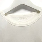 [S] Visvim Blanket Pocket Tee S/S Indigo Pattern White