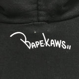 [S] Women's! A Bathing Ape Bape x Kaws Bendy Logo Full Zip Hoodie