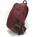 Visvim 20L Prime Cordura Ballistic Nylon Backpack Burgundy
