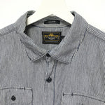 [L] WTAPS Vatos 03 Hickory Stripe L/S Shirt