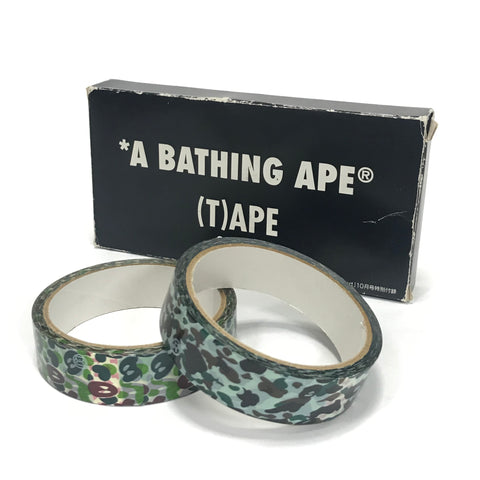 DS! A Bathing Ape Bape 1st Camo and Milo Camo Tape Set