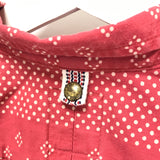 [S] Visvim Kerchief Dot Tunic Shirt Red