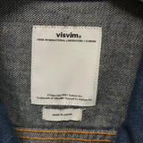 [M] Visvim 14SS Social Sculpture 103 Denim Jacket Cotton / Linen Indigo