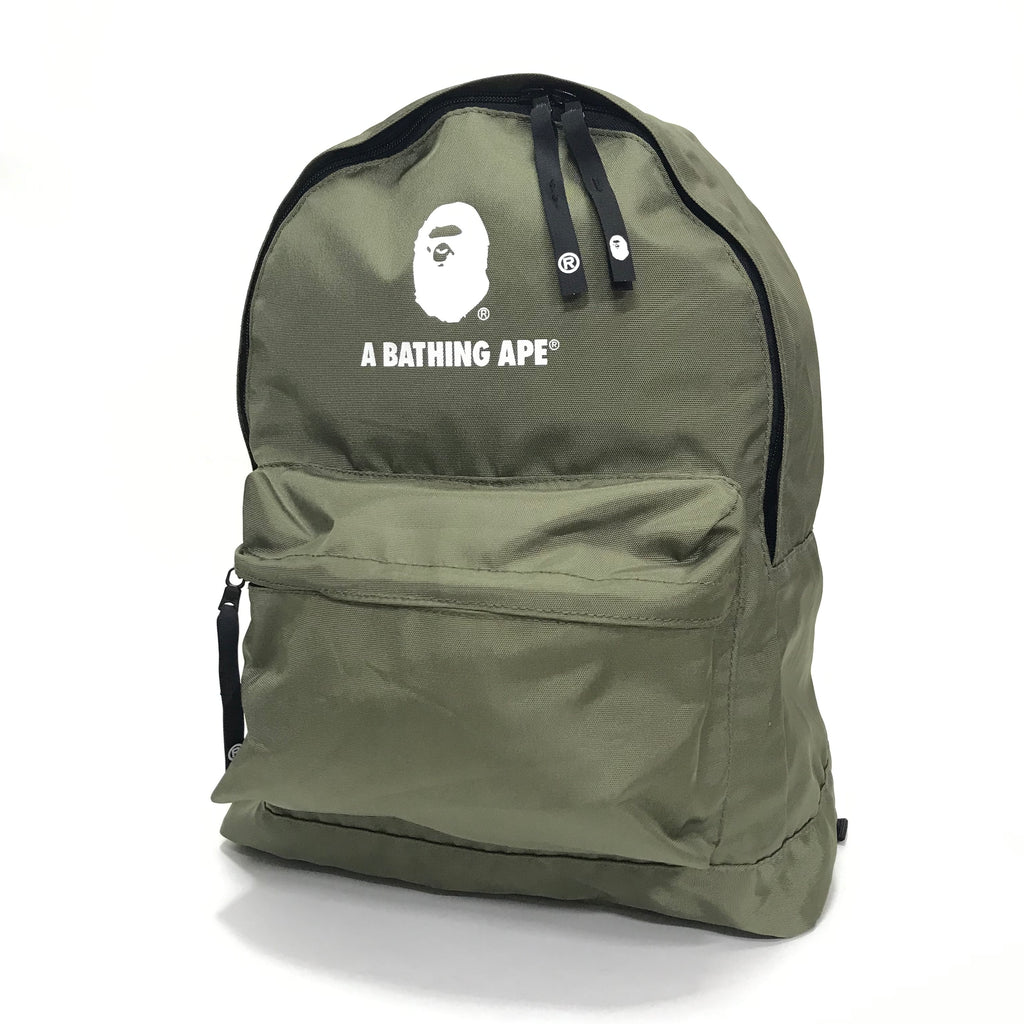 Bape Shark Backpack 2019 Green Camo
