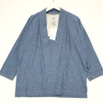 [L] DS! Visvim Noragi Chambray Shirt Blue