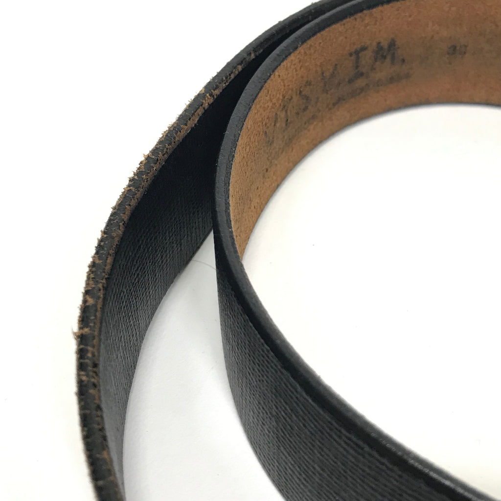 30] Visvim Leather Double Ring Belt – StylisticsJapan.com