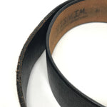 [30] Visvim Leather Double Ring Belt