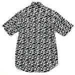 [M] A Bathing Ape Bape x Stash Vintage Pixelated S/S Shirt Black/White