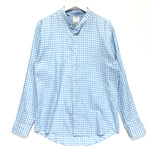 [L] Visvim Ingall Band Collar L/S Shirt IT (Italy) Blue