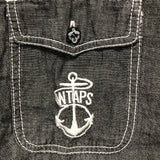 [M] WTaps Cell Chambray Shirt Black