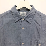 [M] WTaps Trad Oxford L/S Shirt Blue