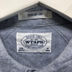 [M] WTaps Trad Oxford L/S Shirt Blue