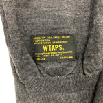 [XL]  WTaps Crew Wool V Neck Sweater Grey