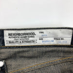 [M] Neighborhood 13AW Mid Washed Selvedge Denim Indigo