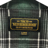 [L] Neighborhood Logger Flannel Shirt Green