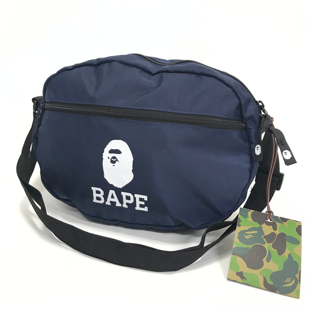 DS! A Bathing Ape Bape Shoulder Bag Navy –