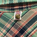 [M] Visvim 10AW Black Elk Flannel Shirt L/S Green