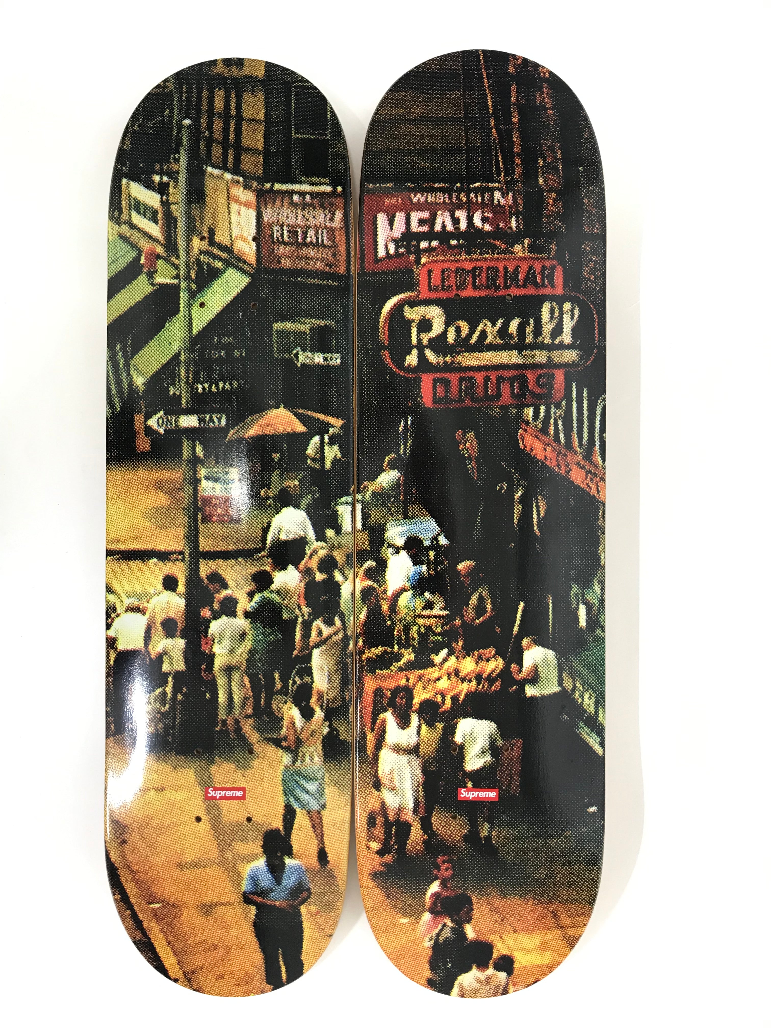 Supreme Street Scene 2 Deck Skateboard Set –