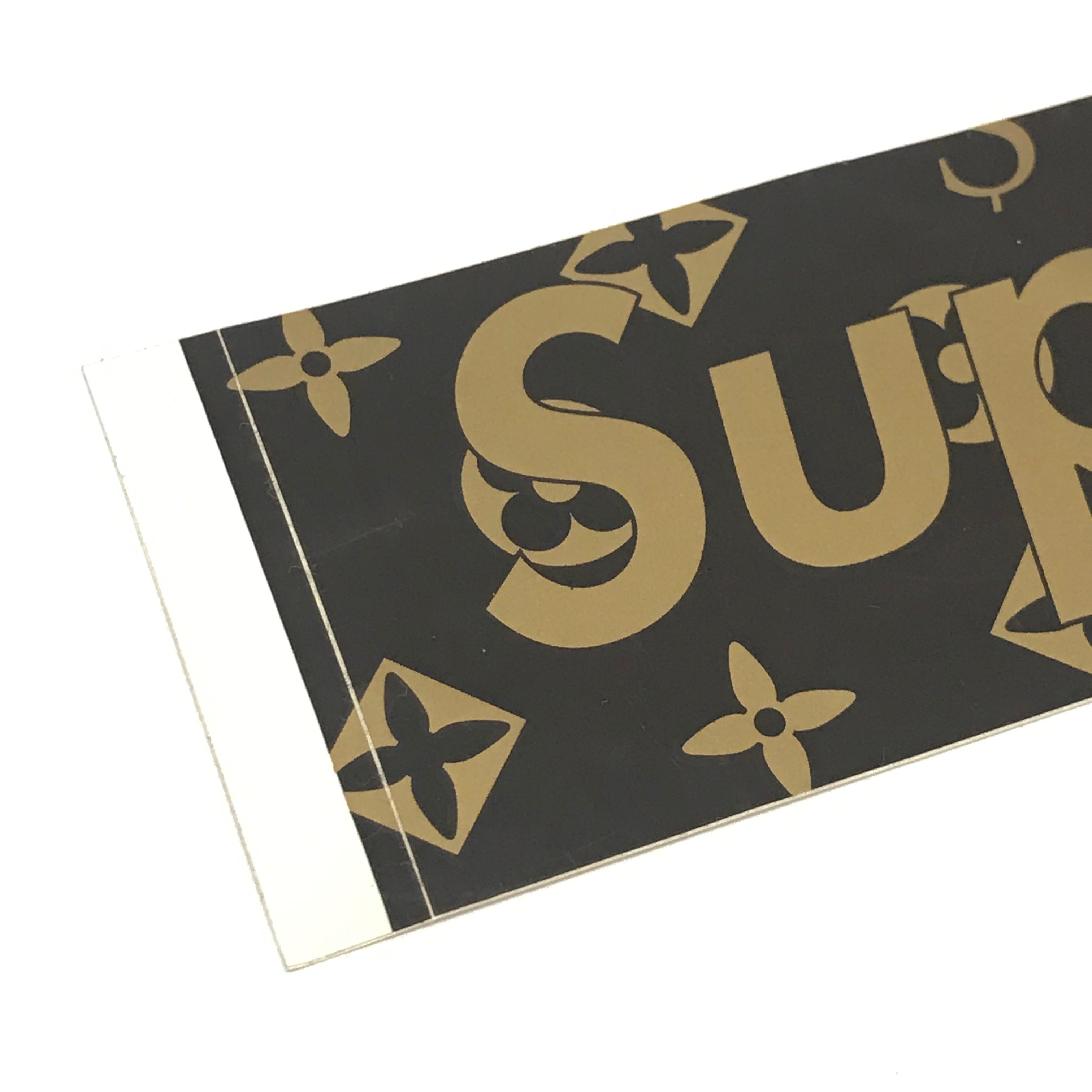 2000 Supreme LV Monogram Black Box Logo Tee
