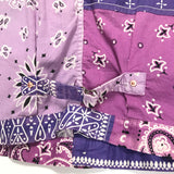 [2XL] Kapital Kountry Vintage Bandana Jacket Shirt Purple