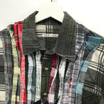 [XL/2XL]  DS! Needles Rebuild Ribbon Cut Flannel Shirt