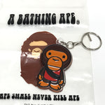 DS! A Bathing Ape Bape Baby Milo Acrylic Keychain Brown