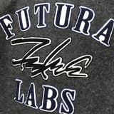 [M] Futura Laboratories Wool/Leather Stadium Jacket