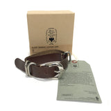 WTaps 12SS Leather Slave Bracelet (NATO/Zulu Watch Strap) Brown