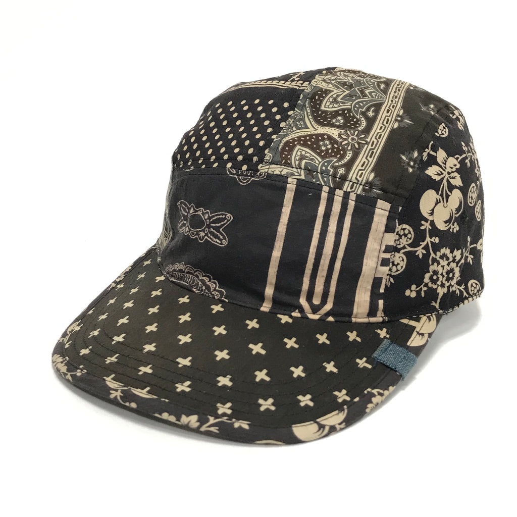 Visvim ICT Bandana Camp Cap Navy – StylisticsJapan.com