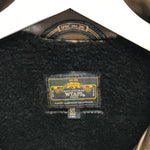 [XL] WTaps 11AW Riders Leather / Sheepskin Jacket Brown