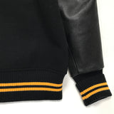 [L] WTaps Philosophy Store Limited 'Good Bad Ugly' Varsity Jacket Black