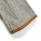 [L] Visvim ICT 16AW Sanjuro Coat Hickory Stripe Cotton Linen