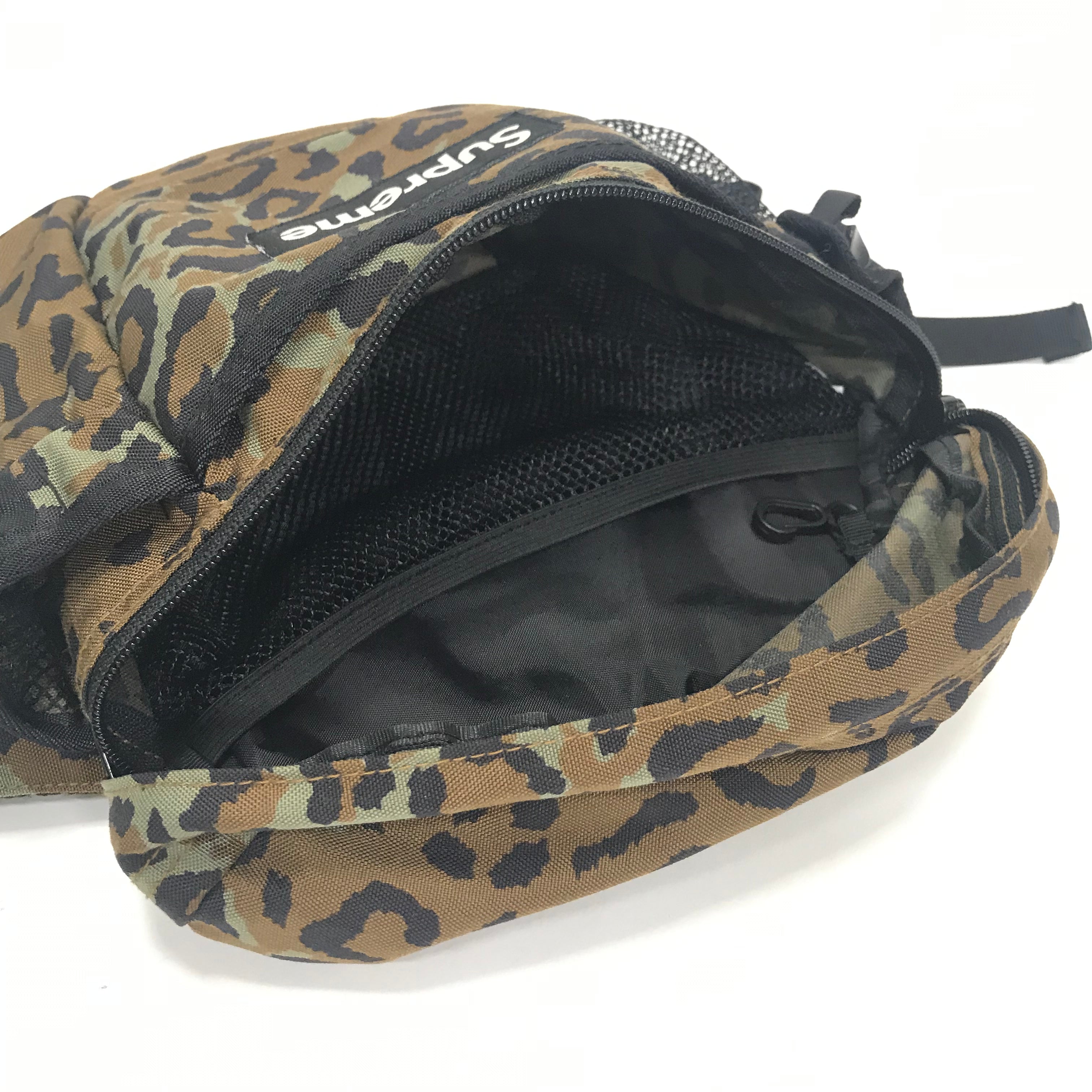 Supreme Leopard Camo Waist Bag –