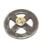 Goro's Silver Gold Eagle Medal Medicine Wheel ゴローズ　メタル付きホイール