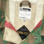 [L] VISVIM G Line Gore Tex Duck Camo Coaches Jacket