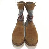 [10] Visvim 11SS Wabanaki Boots Folk Blanket Brown