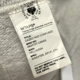 [XL] WTaps 09AW Hellweek Zip Up Hoodie Grey