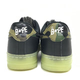 [9.5] A Bathing Ape Bape Sta 1st Camo Glow Sole Shoes
