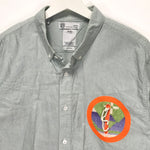 [L] Visvim 11SS Juneau Weld Giza LS Shirt Green