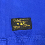 [L] DS! WTaps 12SS Vatos Militia Rayon S/S Shirt Blue