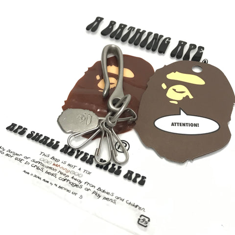 DS! A Bathing Ape Bape Metal Key Holder