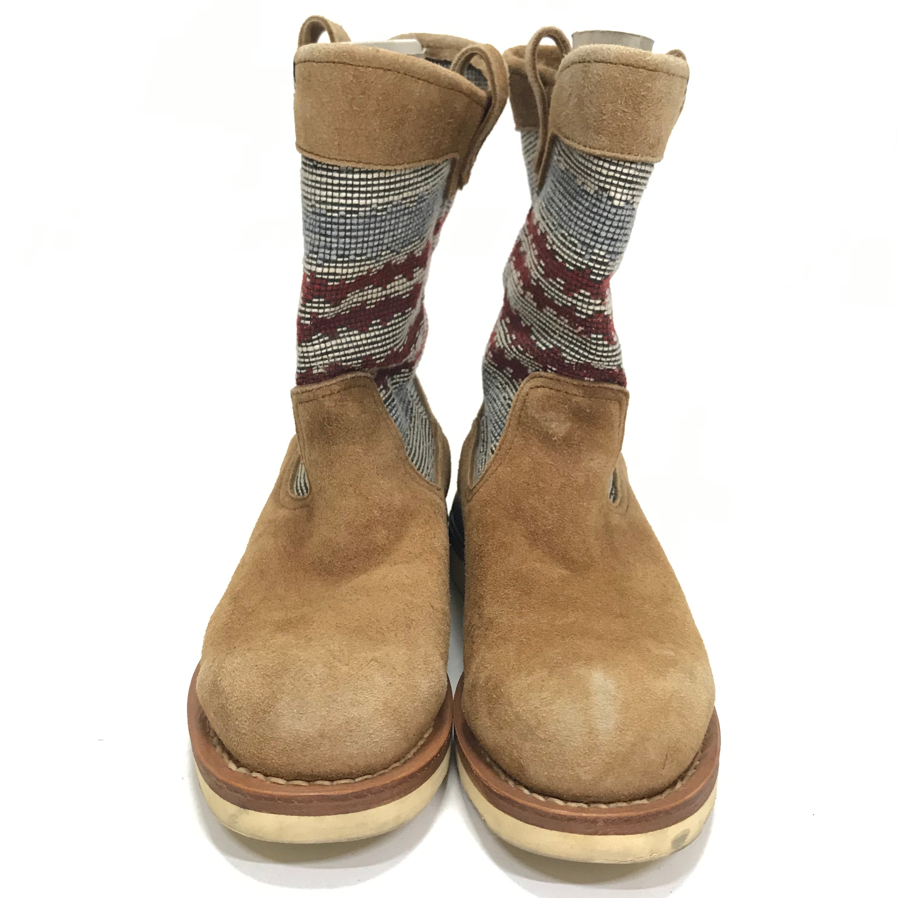 靴 Visvim WABANAKI BOOTS-FILK Wabanaki Engineer Boots-Folk in Brown – Blue Owl Workshop