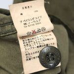 [L] A Bathing Ape Bape Vintage ASNKA Military Shirt Olive