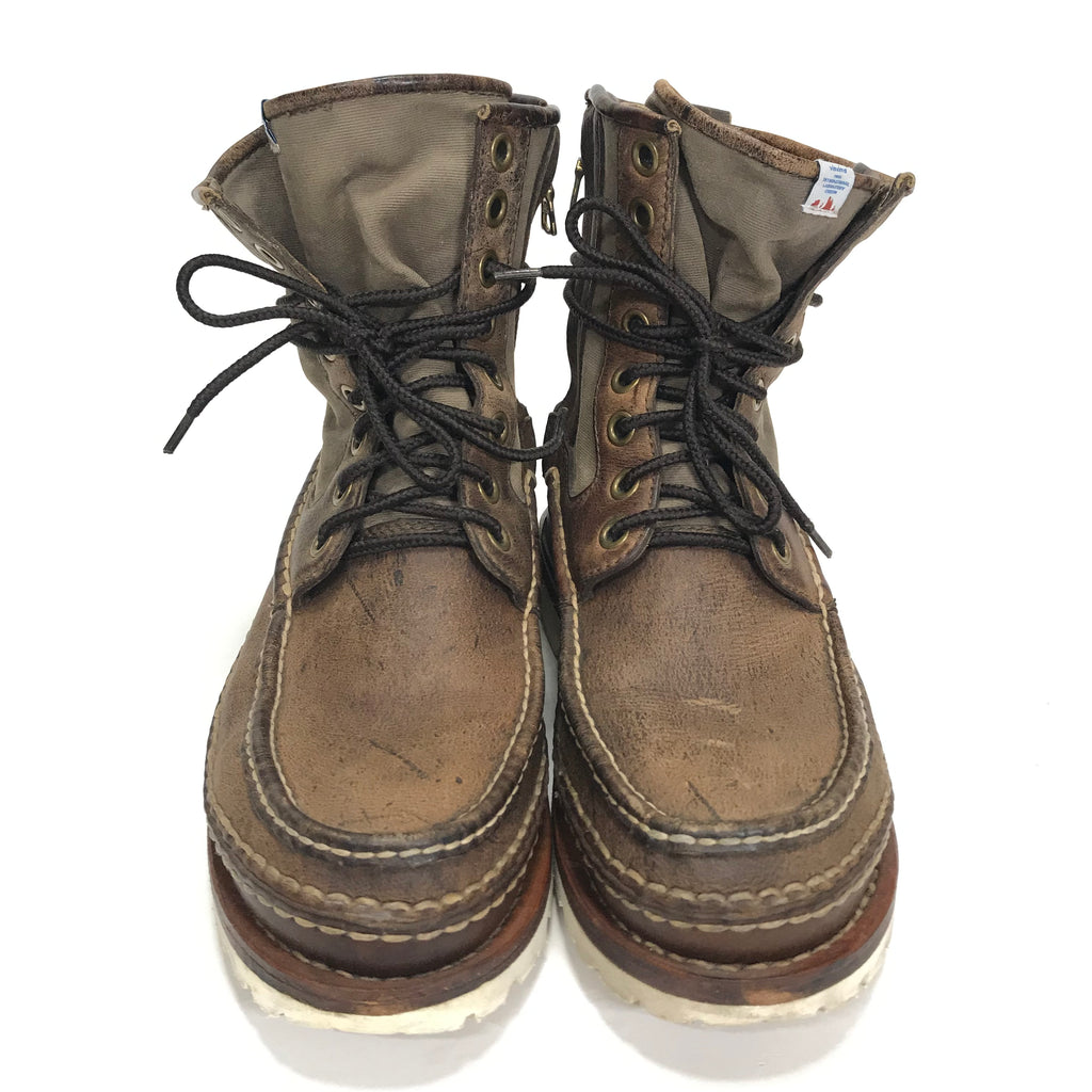 8.5] Visvim 11SS Grizzly Boots Mid Folk Dk Brown – StylisticsJapan.com
