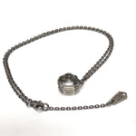 Number Nine x Jam Home Made Silver Braided Rope Necklace